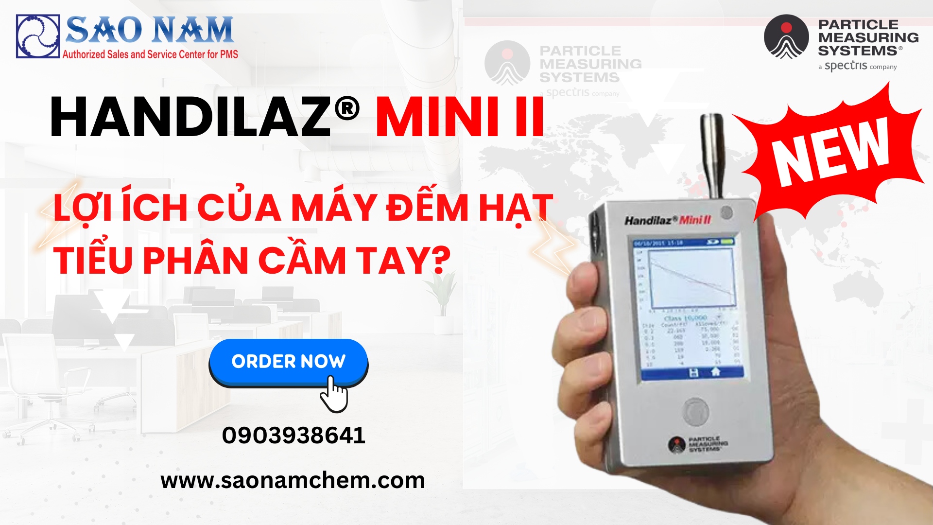 Lợi Ích của Thiết Bị Đếm Hạt Cầm Tay HandiLaz® Mini II